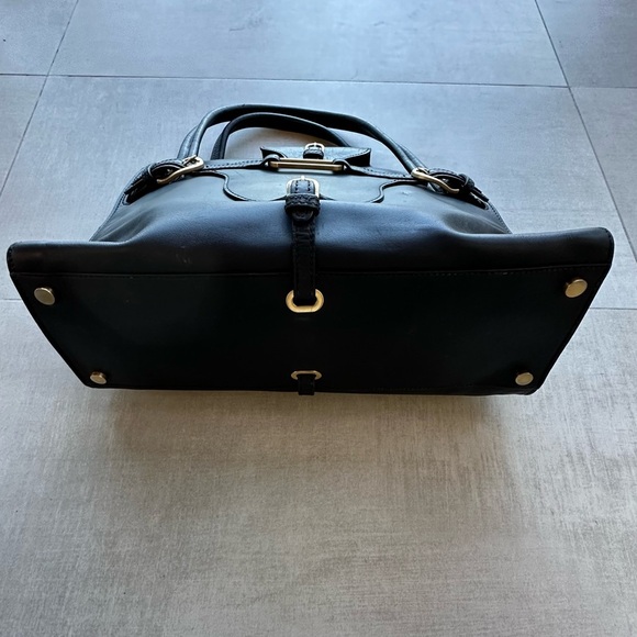 Authentic Jimmy Choo Black Leather Shoulder Bag - Picture 4 of 8